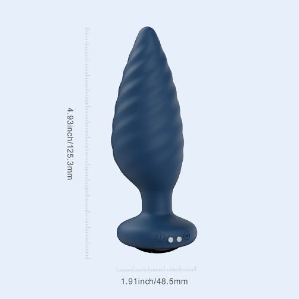 Noah Rotating Butt App Plug - Purple - Image 9