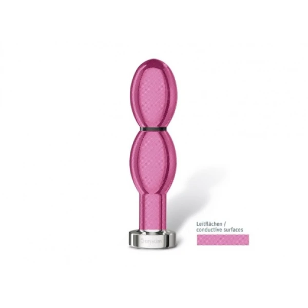 O(H!)Thello E-Stim Dildo - Silver - Image 2