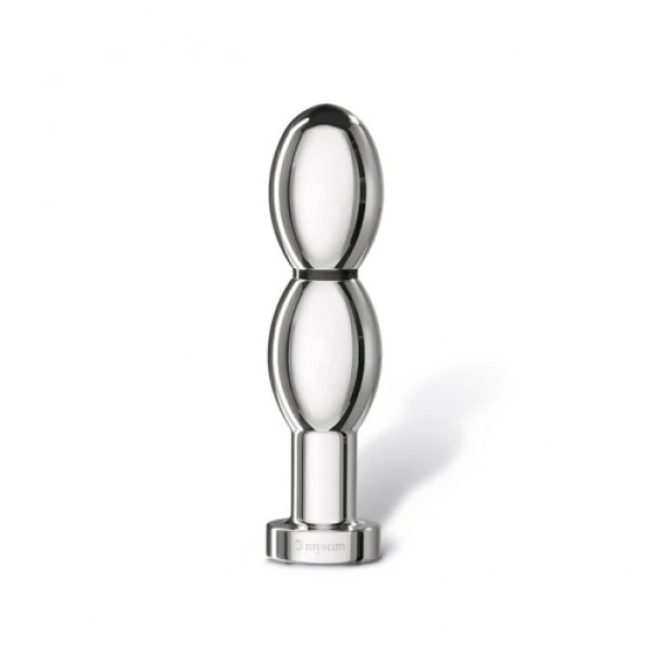 O(H!)Thello E-Stim Dildo - Silver