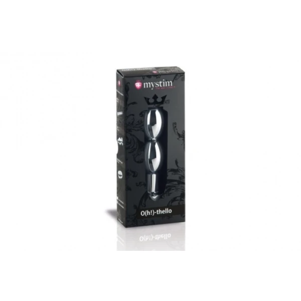O(H!)Thello E-Stim Dildo - Silver - Image 8