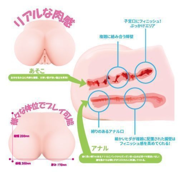 OL Nice Bottom Diary Masturbator 6kg：圖片 7