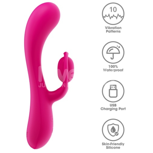 Orbit Rabbit Vibrator - Pink - Image 14