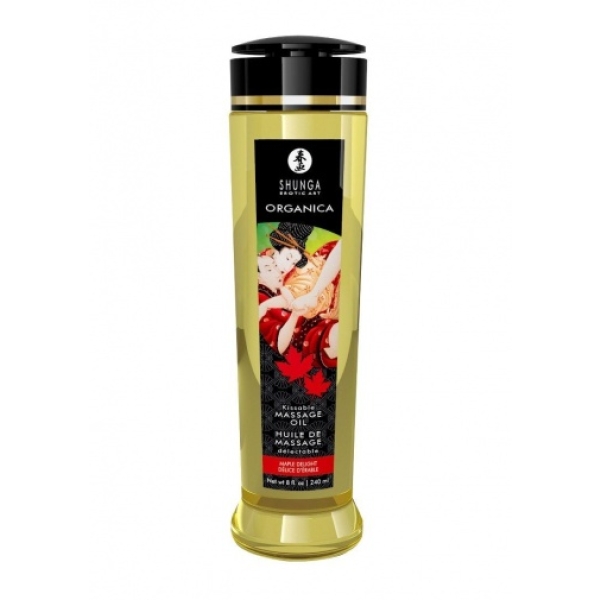 Organica Kissable Massage Oil Maple Delight - 240ml