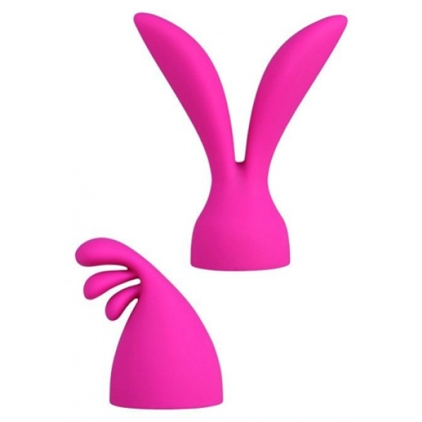 Palm Pleasure 2 Silicone Massager Heads