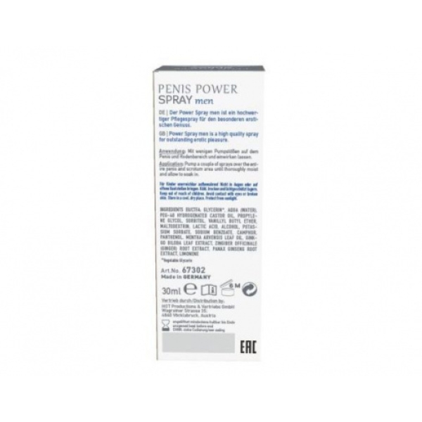 Penis Power Spray Japanese Mint & Bamboo - 30ml - Image 3