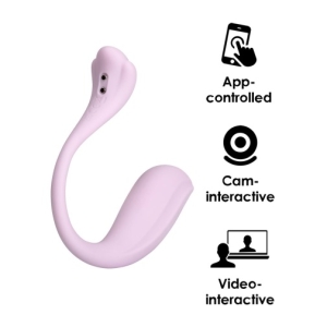 Phoenix Neo 2 Interactive Egg Vibrator - Pastel Lilac