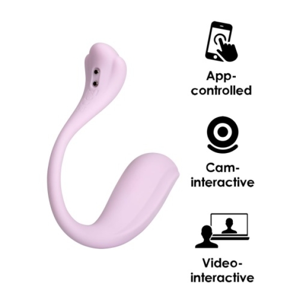 Phoenix Neo 2 Interactive Egg Vibrator - Pastel Lilac