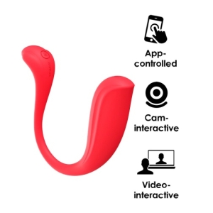 Phoenix Neo 2 Interactive Egg Vibrator - Red