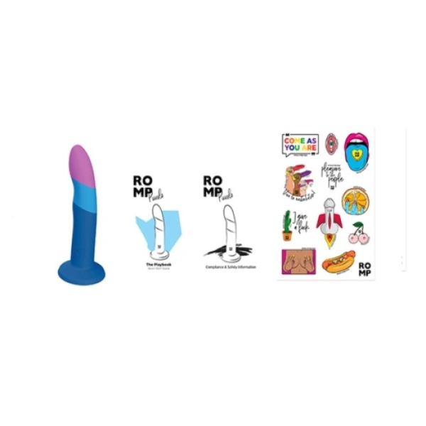 Piccolo Dildo - Blue - Image 11