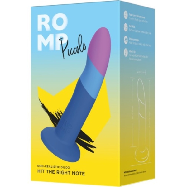 Piccolo Dildo - Blue - Image 12