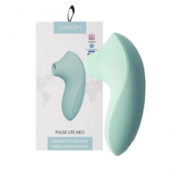 Pulse Lite Neo Interactive Stimulator - Seafoam Blue - Image 13