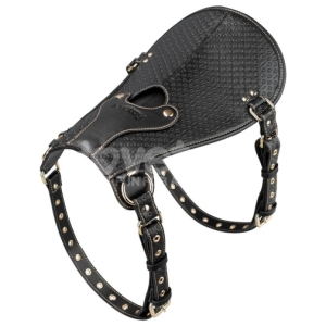 Rebellion Reign Dildo Saddle - Black