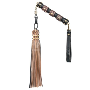 Rebellion Reign Flogger - Black/Beige