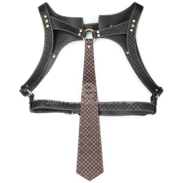 Rebellion Reign Full Body Harness - Black - Image 2