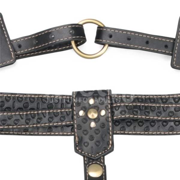 Rebellion Reign Full Body Harness - Black - Image 16