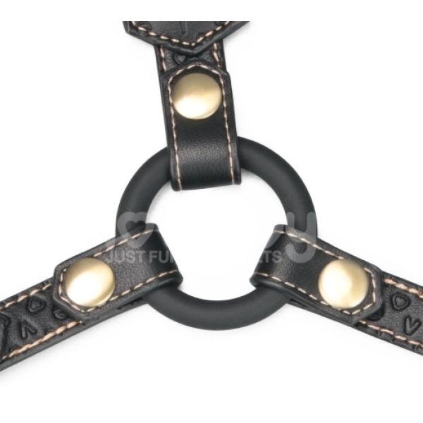 Rebellion Reign Full Body Harness - Black - Image 6