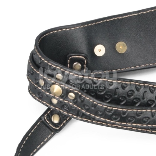 Rebellion Reign Full Body Harness - Black - Image 7