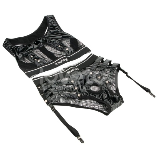 Rebellion Reign Harness Strap-On Set XS/S - Black - Image 11