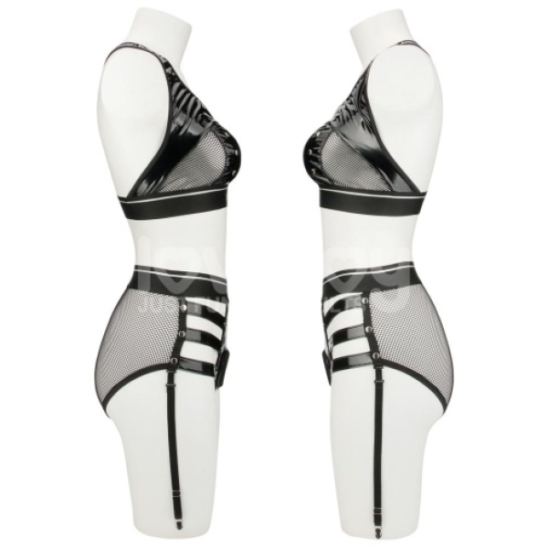 Rebellion Reign Harness Strap-On Set XS/S - Black - Image 9