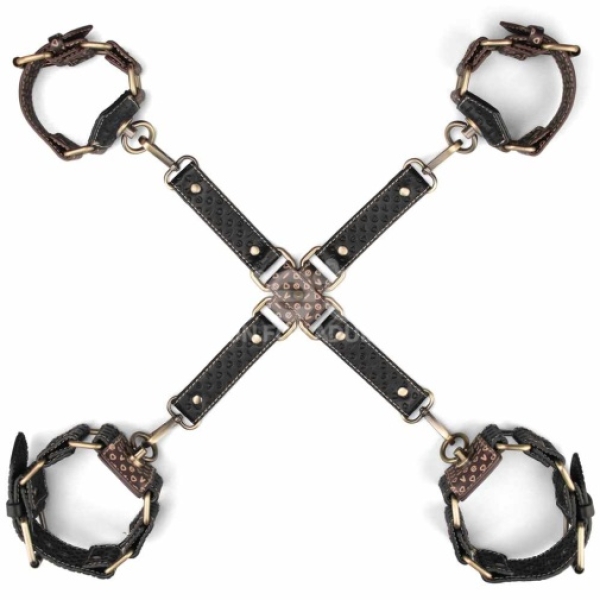 Rebellion Reign Hogtie Set - Black