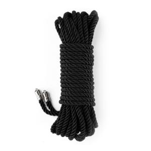 Rebellion Reign Silky Bondage Rope 10m - Black