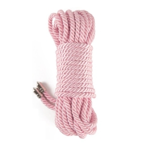 Rebellion Reign Silky Bondage Rope 10m - Pink