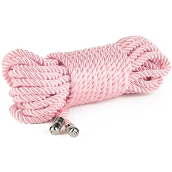 Rebellion Reign Silky Bondage Rope 10m - Pink - Image 7