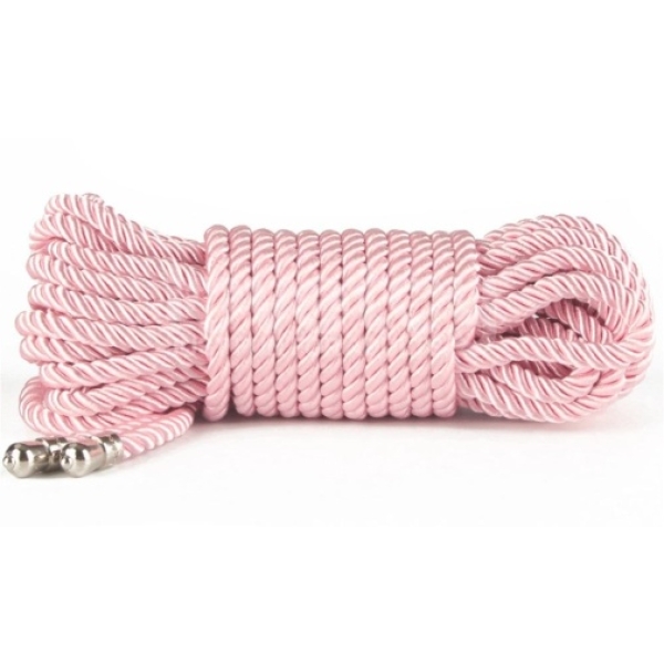 Rebellion Reign Silky Bondage Rope 10m - Pink - Image 8