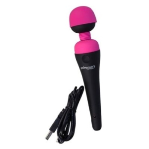 Recharge Massager Wireless USB Charging - Fuschia