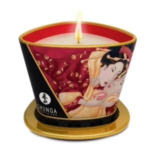 Romance Massage Candle Sparkling Strawberry Wine - 170ml