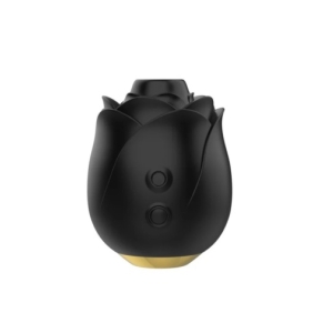 Rose Clitoral Stimulator - Black