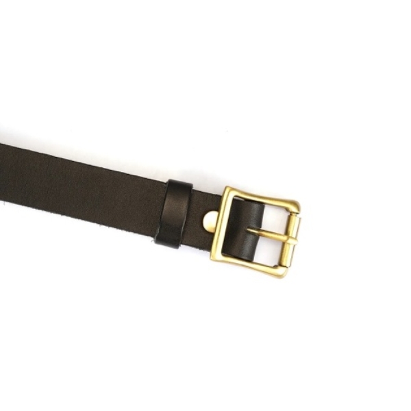 Samurai Leather Bite Gag - Black - Image 3