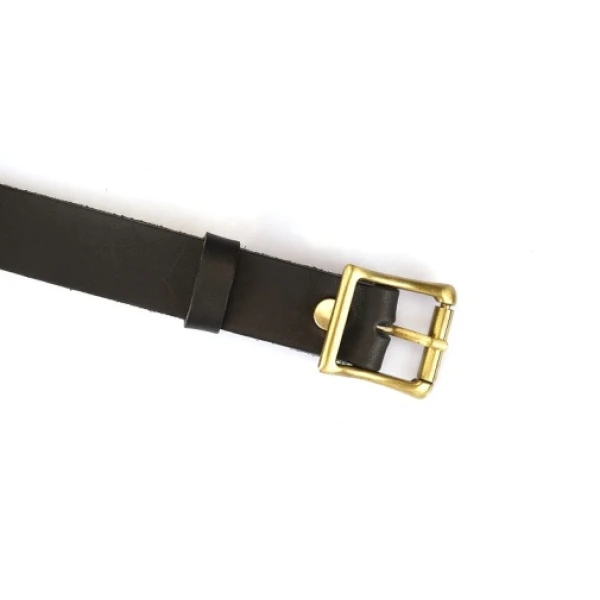 Samurai Leather Blindfold - Black - Image 4