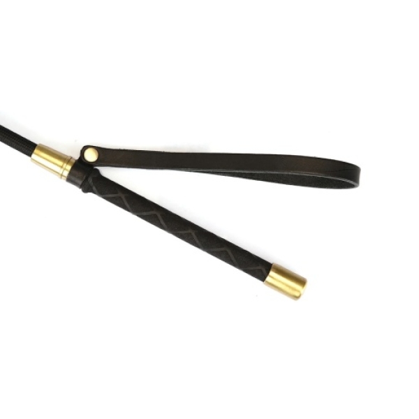 Samurai Leather Crop - Black：圖片 4