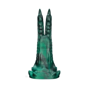 Savage Charm Vibro Dildo - Blue