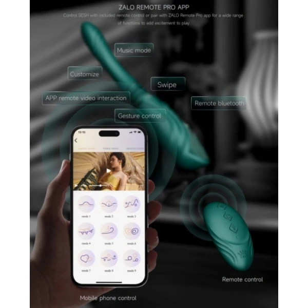 Sesh APP Thrusting Sex Machine - Velvet Purple - Image 2