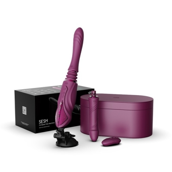 Sesh APP Thrusting Sex Machine - Velvet Purple：圖片 17