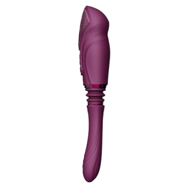 Sesh APP Thrusting Sex Machine - Velvet Purple - Image 9