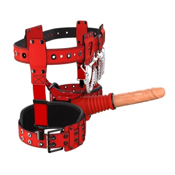 Sex Machine X4 Wearable - Red Flesh：圖片 5