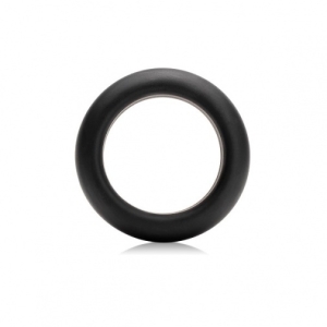 Silicone Cock Ring - Maximum Stretch - Black