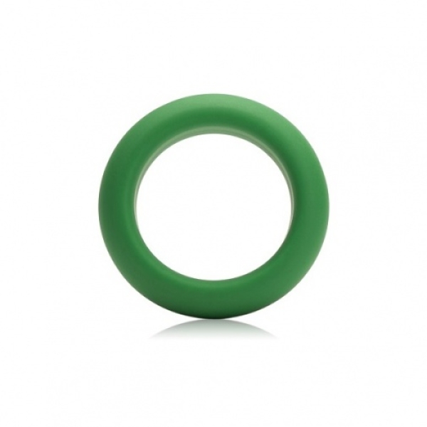 Silicone Cock Ring - Medium Stretch - Green