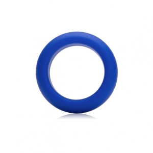 Silicone Cock Ring - Minimum Stretch - Blue