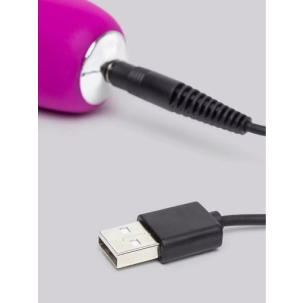 Slimline Realistic Rabbit Vibrator - Purple - Image 6