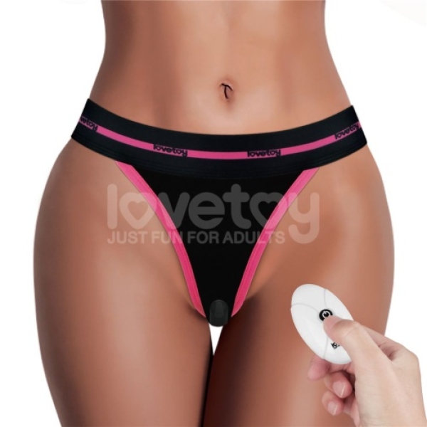 Slut Vibrating Panties L - Black - Image 2