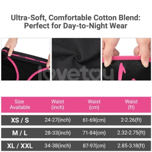 Slut Vibrating Panties L - Black - Image 13