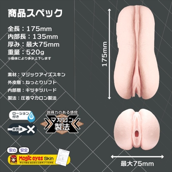 Softcover Tight-Fitting Vaginal Macaroons Masturbator - Image 5