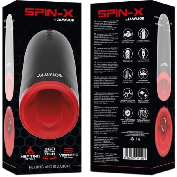 Spin-X Heating Vibro Masturbator：圖片 9