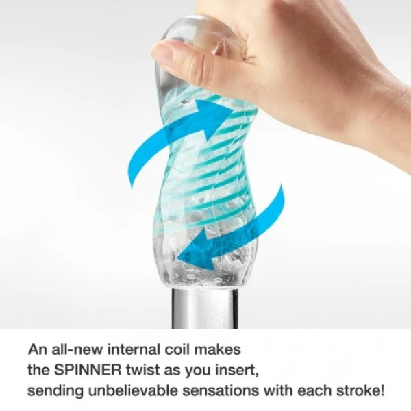 Spinner 01 Tetra Masturbator - Blue - Image 3