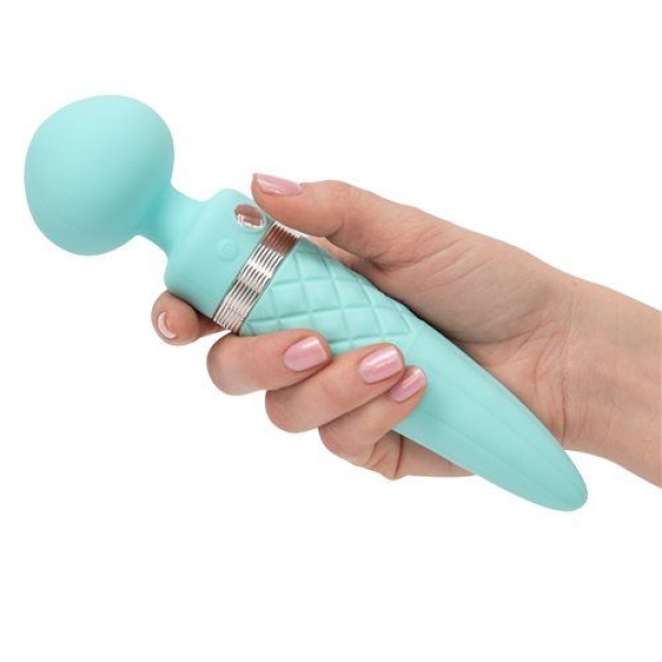 Sultry Rotating Wand - Teal - Image 4