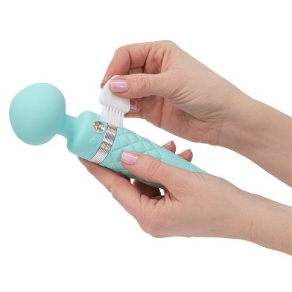 Sultry Rotating Wand - Teal - Image 7